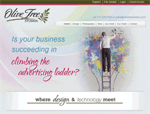 Tablet Screenshot of olivetreestudios.com